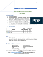 Ft. Cloro Orgánico 1500-1000 PPM