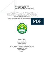 Analisis Monev Dan Kerangka Umum Pemantauan - Naila Rusydiana