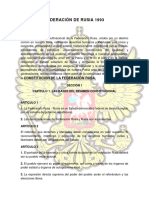 Constitucion Federación de Rusia 1993