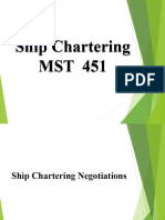 5 A Ship Chartering - Negotiations - 21