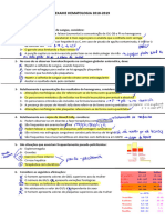 Exame Hematologia 18-19