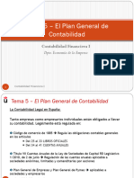 Tema 5 - Plan General de Contabilidad