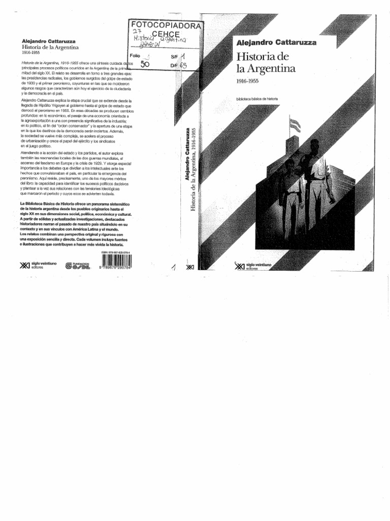 U2 alejandro cattaruzza historia de la arg 1916 1955 1 58 pdf
