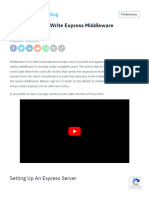 Express Middleware - Wds