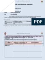 Informe Tecnico Pedagogico 2022