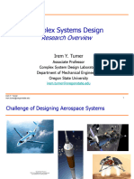 Complex Systems Design Research Overview 