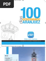 100 DIAS GOBERNANDO ARANJUEZ