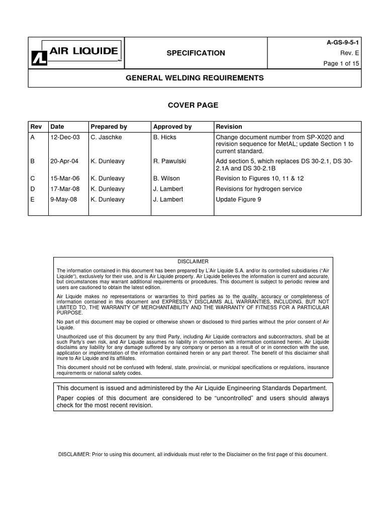 A gs 9 5 1 e gral welding requirements pdf welding construction