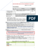 Sesión 8 - Organizamos Datos