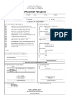 CS Form No. 6 Revised 2020 Application For Leave Fillable 1