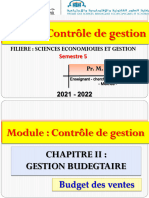 La Gestion Budgétaire