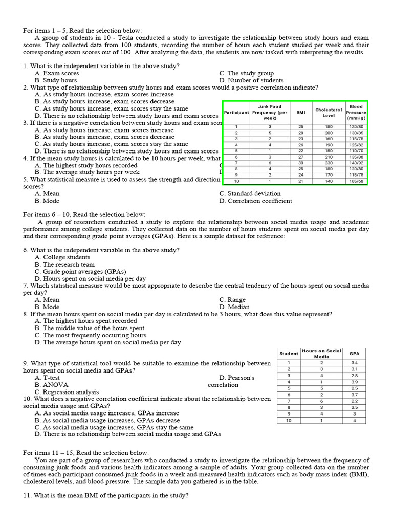 Reviewer Research II Q3 | PDF | Student's T Test | Statistics