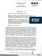 Circular No. 119 - Marzo 15 de 2024