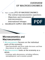 Overview of Macroeconomics