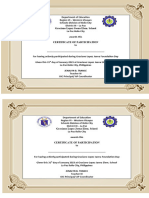 Certificates - Graciano Foundation 1