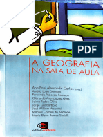 A Geografia Na Sala de Aula