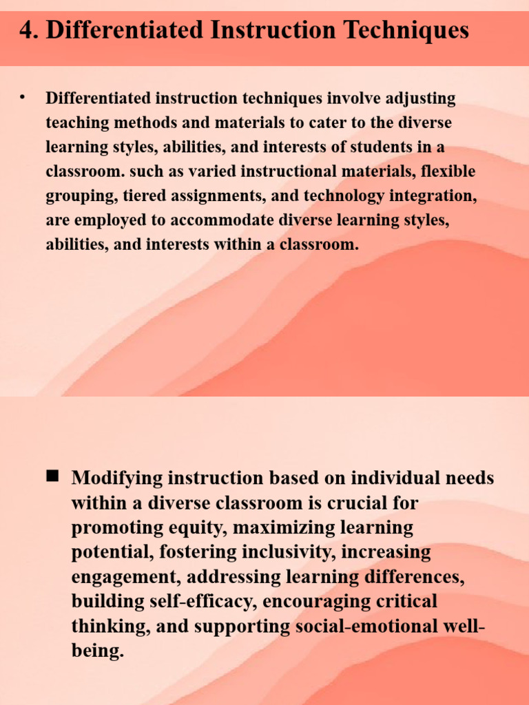 Differentiated Instruction & Co-Teaching Strategies | PDF ...