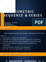 Geometrics Sequence Series Presentation