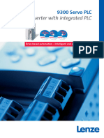 Lenze 9300 Servo PLC Brochure