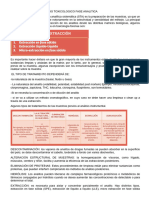 Modulo Ii 2da Parte: Analisis Toxicologico Fase Analitica