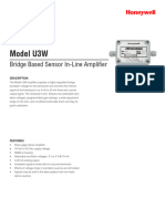 Model U3W - Datasheet