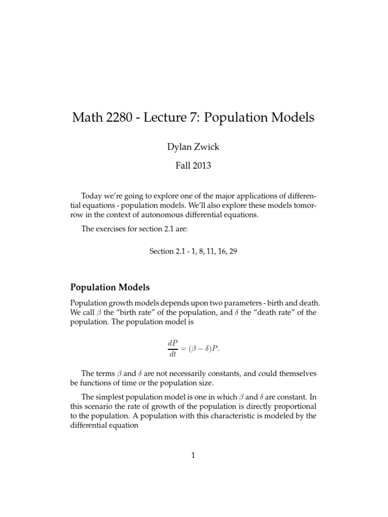 Lecture7 with examples pdf equations differential equations