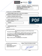 Formulario Único de Trámite: Dependiencia O Autoridad A Quien Se Dirige