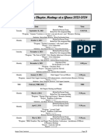 23-24 Meetings at A Glance