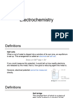 AQA 20 Electrode Potentials