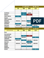 Rol Semanal