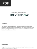 ServiceNow Capstone Presentation