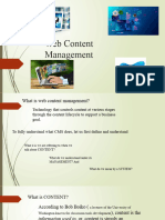 Web Content Management