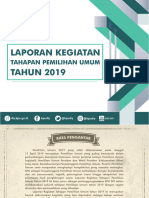 Laporan Tahapan Pemilihan 2019 Diy Up