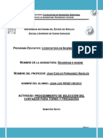 Tarea - 3 - Procedimiento de Selección Del Cortador para Torno y Fresadora