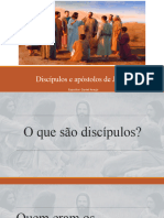 Palestra - Discípulos e Apóstolos de Jesus