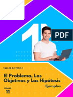 El Problema, Los Objetivos y Las Hipótesis