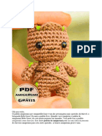 PDF Croche de Bebe Groot Receita de Amigurumi Gratis