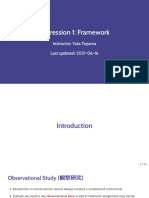 Regression1 Framework