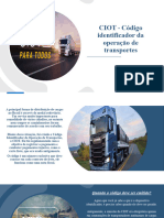 CIOT - Código Identificador Da Operação de Transportes (1) - Somente Leitura