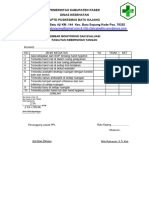 Form Penyediaan Dan Peralatan Kebersihan Tangan