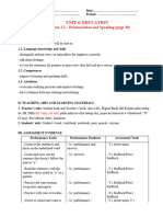 UNIT 6 - LESSON 2 - PART 3 - Pronunciation and Speaking