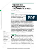 Diagnosis and Management of Cardioembolic Stroke.7