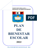 Plan Gestion de Bienestar Mvs 2023... Actualizar ......