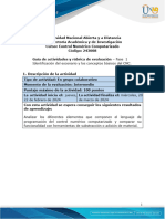 Guia de Actividades y Rúbrica de Evaluación - Fase 1 - Identificación Del Escenario y Los Conceptos Básicos Del CNC