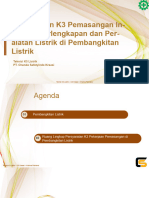 Persyaratan K3 Pemasangan Perlengkapan Listrik Pada Pembangkitan Listrik