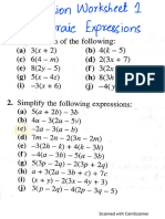 Revision Worksheet 1