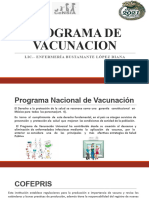 PROGRAMA DE VACUNACION - PPTM