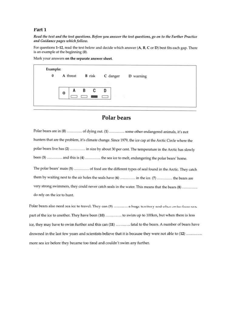 B2 First UoE Sample Paper | PDF