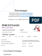 1A Percentages