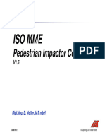 Pedestrian Impactor Coding